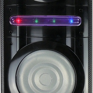 Độ trung thực cao 10 inch loa siêu trầm với ánh sáng LED di động bên <span class=keywords><strong>Bluetooth</strong></span> Loa nhà máy trực tiếp màu xanh toosch AUX thông tin liên lạc - Product Image 5