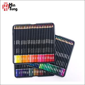 Professionale personalizzare 72 pezzi Set di <span class=keywords><strong>disegno</strong></span> pacchetto di latta con 72 matite di colore Multi vibrante e piombo morbido e liscio <span class=keywords><strong>per</strong></span> il <span class=keywords><strong>disegno</strong></span> - Product Image 3