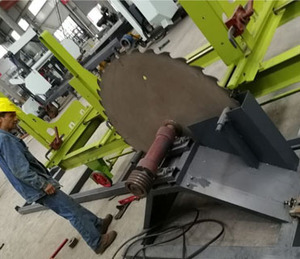 Segheria Circolare Automatica <span class=keywords><strong>con</strong></span> Carrello, Sega a Tavola Scorrevole per <span class=keywords><strong>Tronchi</strong></span> Rotondi, Segheria per Legname - Product Image 4