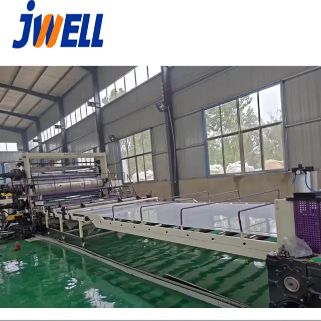 JWELL-プラスチック機械pe pppc中空ボード/シート/グリッド/プレート押し出し/生産機