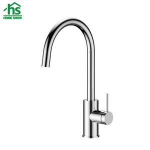 Espectáculo en casa diseño simplificado cromado latón grifo de la cocina - Product Image 2