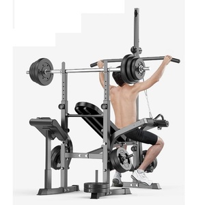 ZYFIT Banc de musculation multifonctionnel Banc de musculation en vente Combinaison avec <span class=keywords><strong>machine</strong></span> de traction <span class=keywords><strong>lat</strong></span>érale - Product Image 4