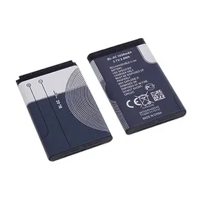 Bas Prix Externe Batterie Mobile Cellulaire 523450 Rechargeable Li-ion Batteries pour Nokia BL-5C 1020mAh 1200mAh Numérique Batterie