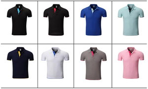 Polo in 100% Cotone 220gsm Unisex dalla Taglia S alla 5XL, Design Personalizzato con Logo OEM Stampato o Ricamato <span class=keywords><strong>su</strong></span> Tinta Unita - Product Image 5