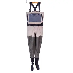 Mens Waterproof For A Long Time PVC Breathable Fly Fish Chest Waders