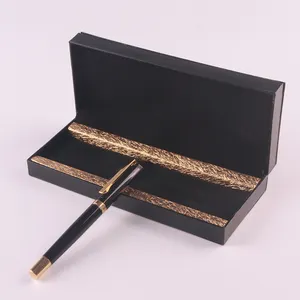 Promotionele luxe metalen pen in doos beste cadeau voor VIP klant gift pen set case