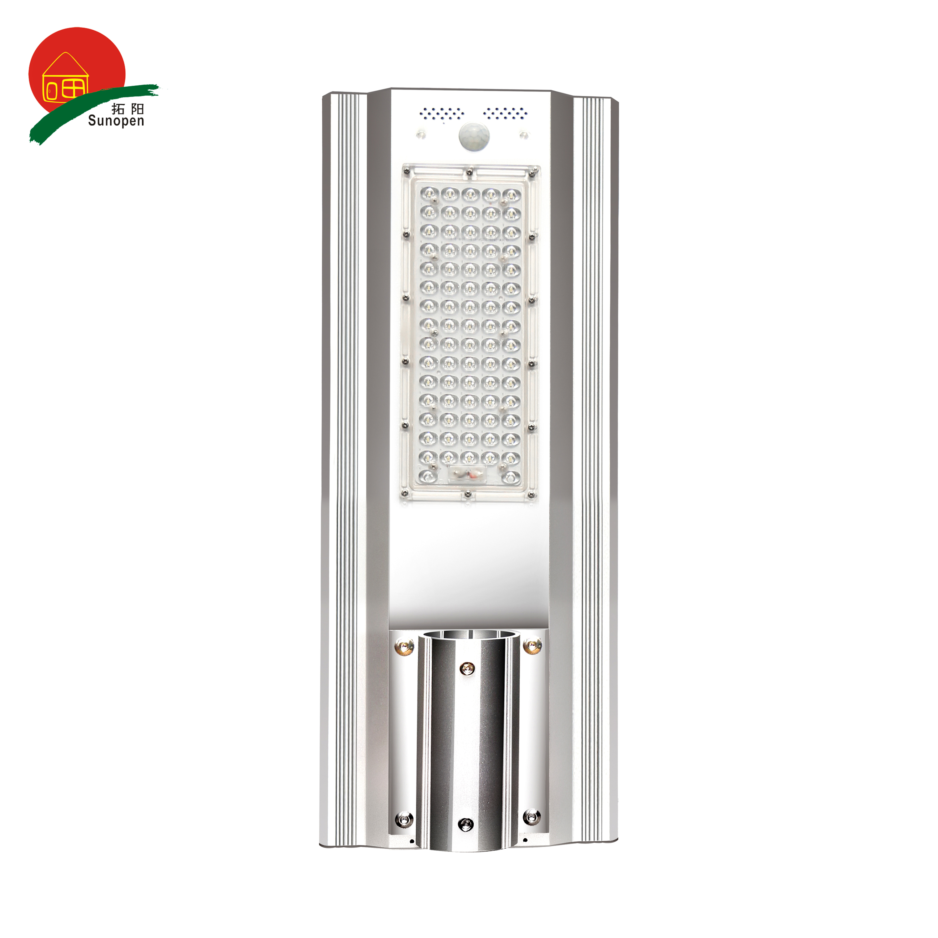 Все в одном, солнечный гибридный уличный фонарь для государственного проекта