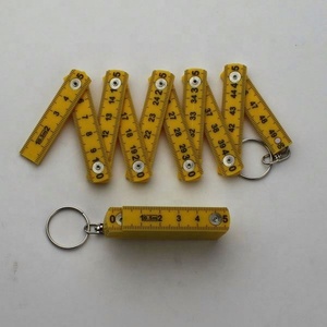 Mini 50cm nhựa có thể gập lại gấp cai trị với Keyring - Product Image 4