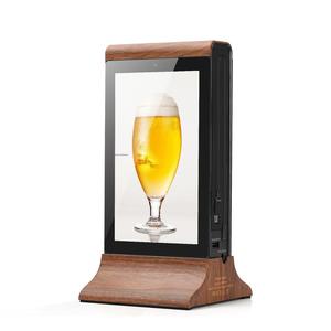 Nouvelle station de recharge publicitaire innovante brevetée <span class=keywords><strong>CMS</strong></span>, contrôle à distance, support de menu pour restaurant, café, banque d'alimentation - Product Image 1