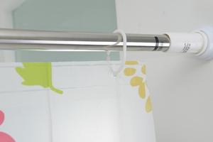 Asta per Tenda Regolabile in Acciaio Inox, Supporto per Asta Doccia 60-110CM - Product Image 4