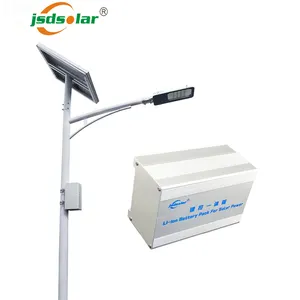 Lámpara de luz de calle Solar, batería de litio lifepo4, caja para luz de carretera, 3,7 v