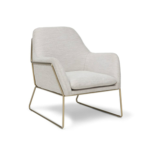 leisure stainless steel frame fabric armchair recliner chair