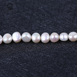 Perles baroques naturelles <span class=keywords><strong>en</strong></span> <span class=keywords><strong>vrac</strong></span> <span class=keywords><strong>en</strong></span> brins pour la fabrication de colliers, qualité 3A - Product Image 4