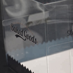 Hộp Bao Bì Bánh Sinh Nhật Bằng Nhựa Trong Suốt Mẫu Miễn Phí Có Tay Cầm - Product Image 5