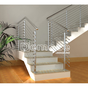 Ss304 ss316 <span class=keywords><strong>ray</strong></span> kullanılan endüstriyel demiryolu sistemi hastane korkuluk fiyat <span class=keywords><strong>tel</strong></span> katı çubuk korkuluk - Product Image 1