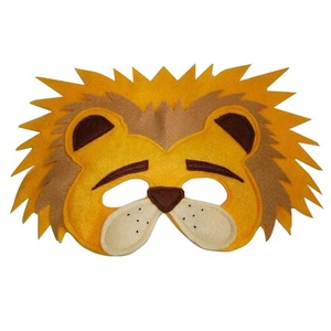 <span class=keywords><strong>Maschera</strong></span> per il viso in feltro di <span class=keywords><strong>leone</strong></span> <span class=keywords><strong>maschera</strong></span> per animali DRESS UP COSTUME fingere di giocare con la <span class=keywords><strong>maschera</strong></span> per bambini di HALLOWEEN - Product Image 2