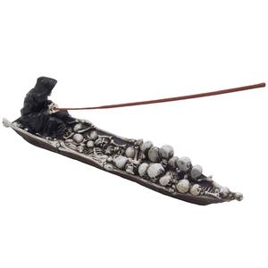 Regalos 12 pulgadas miedo Grim Reaper en barco <span class=keywords><strong>de</strong></span> <span class=keywords><strong>pesca</strong></span> <span class=keywords><strong>de</strong></span> calaveras <span class=keywords><strong>de</strong></span> incienso titular Multi-color - Product Image 4