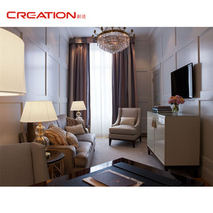 Custom nuevo estilo clásico de alta calidad muebles de madera del dormitorio del <span class=keywords><strong>hotel</strong></span> conjunto - Product Image 5