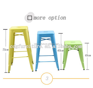 Media alta <span class=keywords><strong>cocina</strong></span> <span class=keywords><strong>de</strong></span> metal taburete <span class=keywords><strong>de</strong></span> hierro - Product Image 5