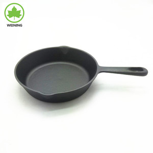 Pre-experimentado utensilios de cocina de hierro fundido sartén - Product Image 2