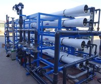 Dispositif de dessalement de l'eau de mer / Usine de dessalement portable / Petite usine de dessalement d'eau de mer par osmose inverse de 2 tonnes par jour