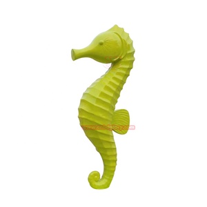 Fiberglas <span class=keywords><strong>Seahorse</strong></span> heykeli reçine sanat heykel sokak manzara tasarımı için eğlence parkı su özellikleri - Product Image 1
