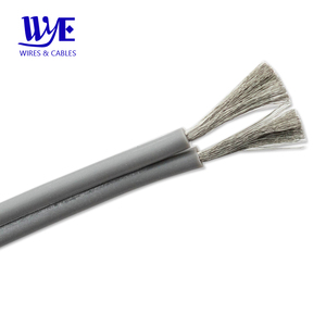 Fil de câble ruban <span class=keywords><strong>haute</strong></span> température en caoutchouc de <span class=keywords><strong>silicone</strong></span> 20awgx2core - Product Image 3