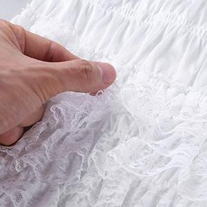 Oferta Especial: Tanga de Encaje con Volantes de Micromalla para Mujer, <span class=keywords><strong>Bragas</strong></span> Sexys con Volantes, Pantalones Cortos de Baile, Pettipant para Mujer - Product Image 2