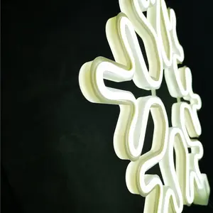 Guirlande lumineuse led en plastique à motif de flocons de neige, 230V, pour décorations de noël, d'intérieur et d'extérieur