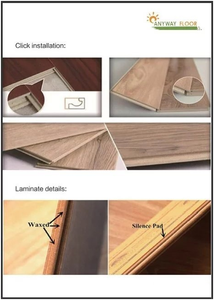 Suelo laminado de <span class=keywords><strong>Parquet</strong></span> de alta calidad, Material HDF - Product Image 4