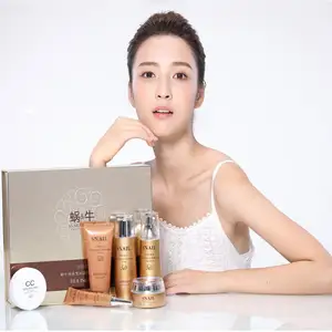 OEM/ODM/OBM Moisturizing Snail 6 Pieces Set For Face Care Nourishing Firming and Tender Skin care Products