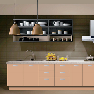 Cao thời trang Mỹ L Shaped Bếp Đun Designs nội tủ - Product Image 4