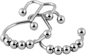 <span class=keywords><strong>Anneaux</strong></span> de rouleau à glissement lisse en acier inoxydable de qualité supérieure <span class=keywords><strong>Crochets</strong></span> de rideau de douche - Product Image 3