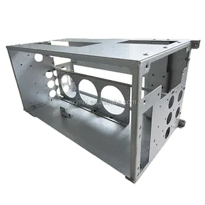 Tùy chỉnh tấm kim loại chế tạo dịch vụ thép fabricator cho cắt laser và uốn tấm kim loại bao vây hộp - Product Image 1