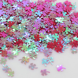 Nhà Máy New Óng Ánh Neon Clovers Glitter Sequins Sprinkles Cho Slime Confetti Nail Art Giáng Sinh Trang Trí - Product Image 3