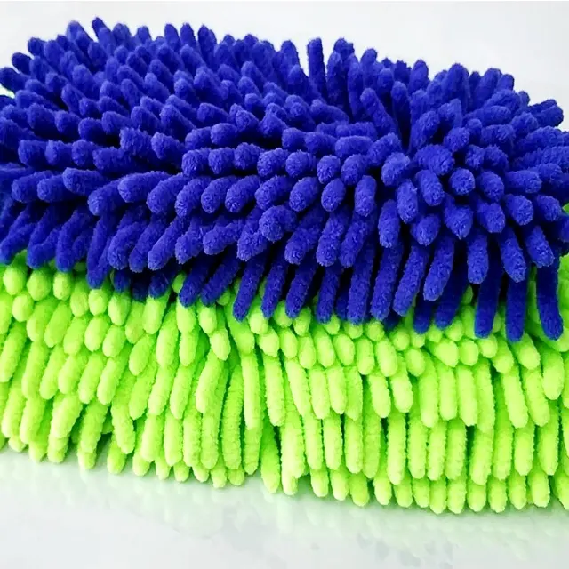 Tecido chenille de microfibra shaggy