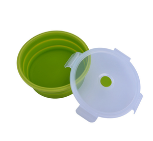 Hộp Ăn Trưa Trẻ Em Chịu Nhiệt Chất Liệu Silicone Thự<span class=keywords><strong>c</strong></span> Phẩm Đã Đượ<span class=keywords><strong>c</strong></span> Phê Duyệt Silicone Hộp Ăn Trưa BPA Miễn Phí - Product Image 6