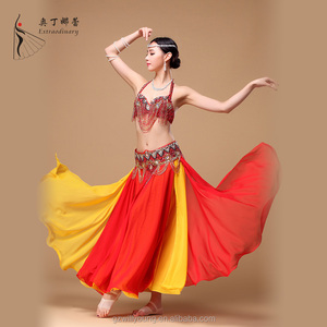 <span class=keywords><strong>Danza</strong></span> del vientre <span class=keywords><strong>Oriental</strong></span> trajes de <span class=keywords><strong>danza</strong></span> del vientre <span class=keywords><strong>ropa</strong></span> para mujeres sujetador y cinturón de falda - Product Image 2