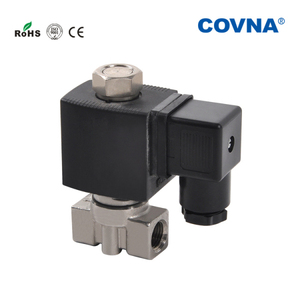 COVNA 1/2 אינץ אפס לחץ 0 בר עבור רכבת פליז נירוסטה פלדות <span class=keywords><strong>DC</strong></span> 12V 24V AC <span class=keywords><strong>220v</strong></span> מים סולנואיד שסתומים להשקיה - Product Image 6