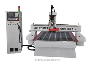 3D עץ OMNI atc 1325 CNC גילוף חיתוך נתב מכונת/ATC עץ cnc נתב מכונת/1325 נגרות cnc נתב 1300*2500mm