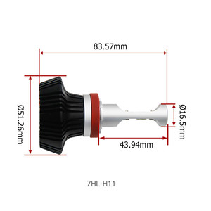 Accesorios Del Coche Brillante estupendo 25 W 9007 H4 Plug And Play Llevó La Bombilla Del Faro - Product Image 6
