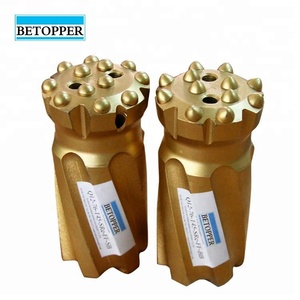 Betopper טונגסטן קרביד בליסטי T45 retrac רוק תרגיל כפתור קצת לכרייה