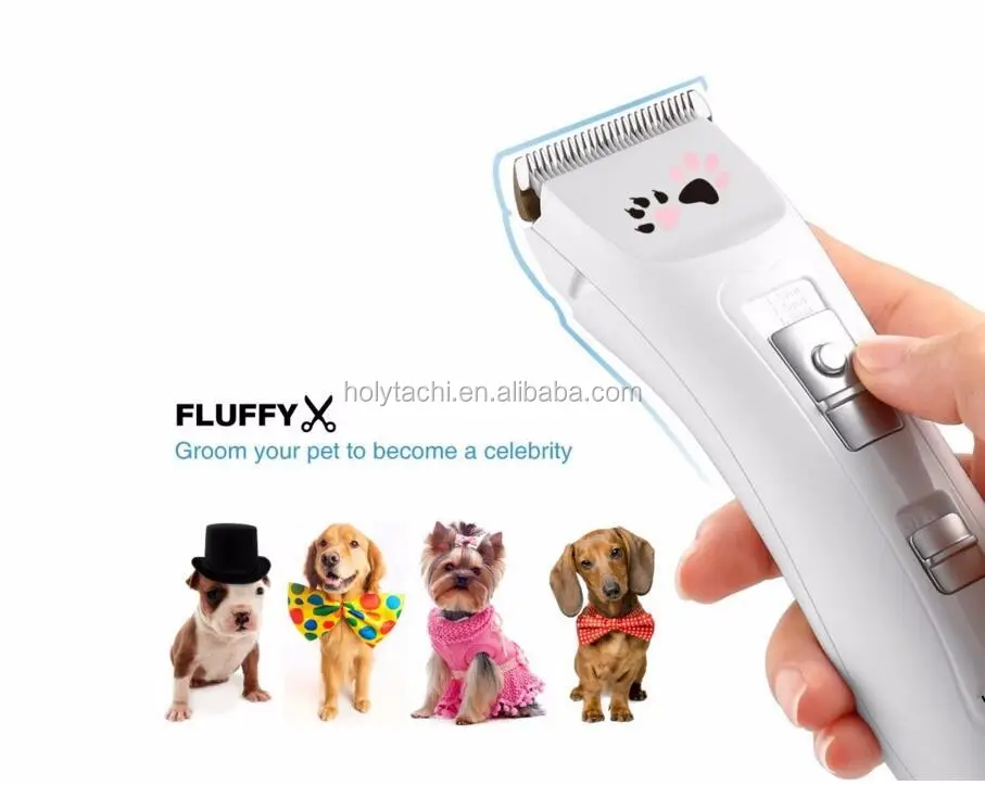 グルーミング用犬用バリカンプロフェッショナル低ノイズ電気コードレスペットヘアトリマーシェーバーかみそり犬用猫