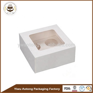 Kotak Cupcake Mini Transparan Kustom Grosir Kotak <span class=keywords><strong>2</strong></span> Cupcake - Product Image 5