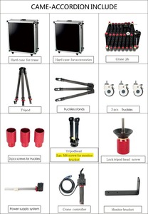 Cần Trục Máy Ảnh Điện CAME Cho DJI, <span class=keywords><strong>ZHIYUN</strong></span>, MOZA Gimbal Cho Thiết Bị Quay Phim Chụp Ảnh Studio - Product Image 6