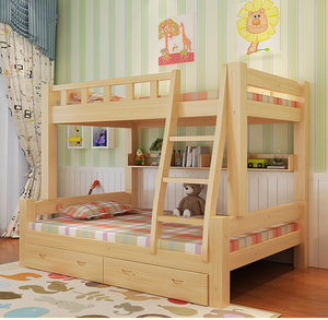 Muebles para el Hogar, <span class=keywords><strong>Camas</strong></span> Literas de Madera de Pino <span class=keywords><strong>Usadas</strong></span> y Económicas para Niños en Venta - Product Image 2
