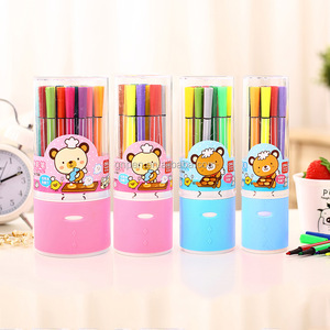 Chuyên Nghiệp Cảm Thấy Tip Nhựa Màu Nước Fineliner Bút Màu Nước Bút Set - Product Image 3