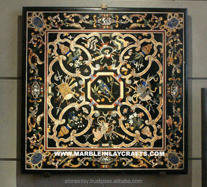 <b>Square</b> Marble Inlay Table Tops - Product Image 1