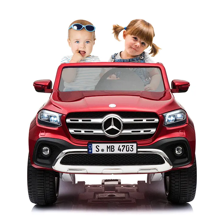 Ltd licenciado mercedes benz x-class carro de brinquedo elétrico 2 bebê sentar