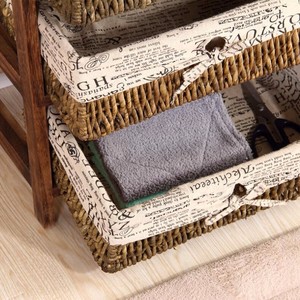 Wicker Iron Rack Wooden Wall Foldable <strong>Ironing</strong> <strong>Board</strong> <strong>in</strong> <strong>Cabinet</strong> - Product Image 6